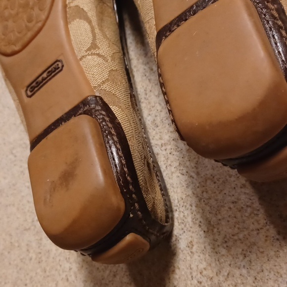 🐾Coach Brown Monogram Loafers🎉 - Picture 7 of 10